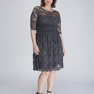 Lace dress by Kiyonna